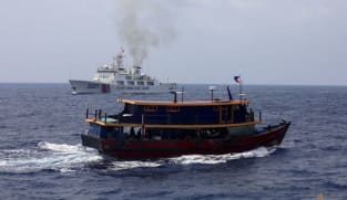 Philippines monitoring 'illegal' presence of more than 135 Chinese boats in South China Sea