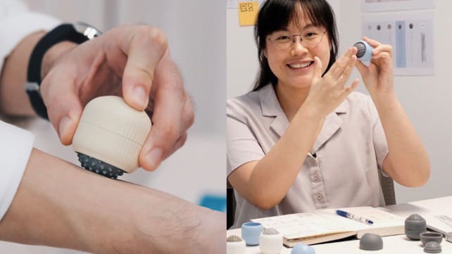 This Singaporean invented a rollerball device to relieve eczema itch without hurting the skin. Here's how to get it