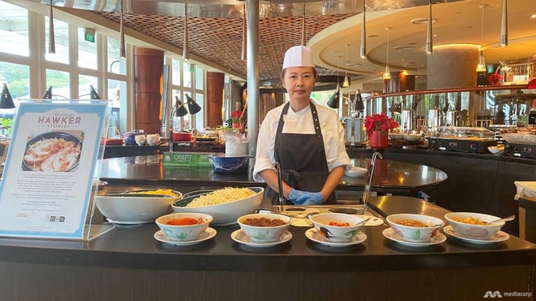 Ah Hui Big Prawn Noodles hawker now serving popular dish at Fullerton Hotel pop-up